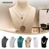ราคา ถ้าโชว์ ชั้นวางคอลเลกชันเครื่องประดับ หุ่นหน้าอกกํามะหยี่สร้อยคอขาตั้งตู้โชว์ จี้ออแกไนเซอร์ภาพบุคคลต่างหูเครื่องประดับแขวนสร้อยคอต่างหูแหวนจี้ (55657941500)