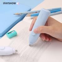 ราคา IFAYSHOW ปากกายางลบไฟฟ้าพัดลมอัตโนมัติวาดภาพวาด Writing Sketch Kits นักเรียนอุปกรณ์ (54761596488)