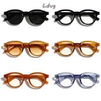 ราคา LDVG แว่นกันแดดทรงกลม Beach Travel Streetwear UV Protection Vintage Shades Vintage Street แว่นตาสําหรับผู้หญิงและผู้ชาย (55311672271)