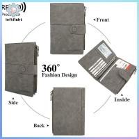 ราคา LEFT ผู้หญิงผู้ชาย PU RFID Passport Cover Passport Protector Multi Function บัตรเครดิต ID Card กระเป๋าสตางค์กันน้ําธุรกิจเอกสาร GHT (42381368695)