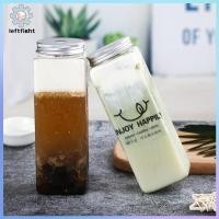 ราคา ซ้าย 500มล สี่เหลี่ยมเครื่องดื่มน้ําผลไม้ทิ้งขวดชานมขวดโยเกิร์ตพลาสติก จีเอชที (57911857418)