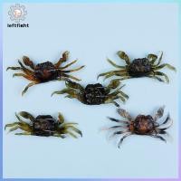 ราคา LEFT Crankbaits เหยื่อจําลองรูปเบ็ด ปูนุ่ม 3 มิติ เหยื่อตกปลา เหยื่อหนอน GHT (57462541367)