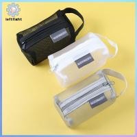 ราคา ซ้าย ตาข่ายกระเป๋าเครื่องสําอางตาข่ายแต่งหน้ากระเป๋าตาข่ายใสกระเป๋าซิปสําหรับสํานักงานกระเป๋าเดินทางถุงเก็บแป้งกระเป๋าแต่งหน้ากระเป๋า GHT (56312109583)