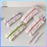 ราคา ซ้าย น่ารักลูกไม้การ์ตูนกระเป๋าดินสอความจุขนาดใหญ่กระเป๋าเครื่องสําอางสัตว์เลี้ยงสุนัขรูปแบบปากกากรณีแต่งหน้ากระเป๋าเครื่องเขียนถุงเก็บ GHT (53661514027)