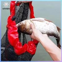 ราคา ซ้ายตกปลา Landing Net ตกปลาจับคอลเลกชันกระเป๋า Drawstring แบบพกพาพับ Thiening ตารางขนาดเล็กถุงตาข่ายอุปกรณ์ตกปลา GHT (53161936904)