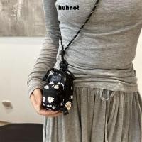 ราคา กระเป๋าใส่เหรียญ ผ้าใบป้องกันการโจรกรรม แฟชั่นห้อยคอ ขนาดเล็ก พิมพ์ลาย (23890481511)
