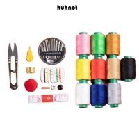 ราคา ชุดเย็บผ้าพกพา ฮัห์นอต ด้ายสิบสี พร้อมกล่องเก็บ สําหรับควิลท์และปักถักร้อย (28142224930)