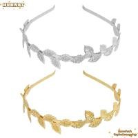 ราคา HUHNOT มงกุฎเจ้าสาว ใบมะกอกทองสไตล์บาโรกวินเทจ คาดผมโบฮีเมียน เครื่องประดับผม สีทอง (54111585349)