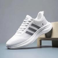 ราคา 2024 ฤดูใบไม้ผลิฤดูใบไม้ร่วงสไตล์ใหม่ตาข่ายระบายอากาศผู้ชายผู้หญิงคู่รองเท้าเกาหลีรุ่น ทั้งหมด จับคู่ อ่อนนุ่ม เพียงผู้เดียว กันลื่น พิเศษ แสงสว่าง กีฬารองเท้าวิ่ง (52457750670)