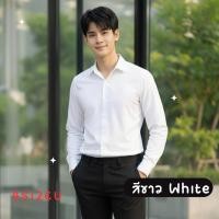 ราคา เสื้อเชิ้ตสีดำ เสื้อเชิ้ตฮาวาย แขนยาว เสื้อเชิ้ตเกาหลี Unisex ไม่ต้องรีด ผ้าเบาสบาย แบรนด์ BSizeU (18795810102)