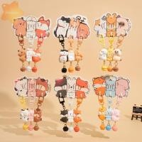 ราคา IMLON 3 ชิ้นชุดพวงกุญแจสัตว์ แม่เหล็กเรซิ่น Magnetic Snap พวงกุญแจ Charms การ์ตูนมินิพวงกุญแจชุดเพื่อนของขวัญ (46061084841)