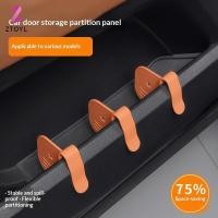 ราคา Null 1 2 ชิ้น Universal รถด้านข้างประตู Partition รถประตู Groove Partition แผงรถ Organizer การจัดการอะไหล่รถยนต์ null (46507180454)