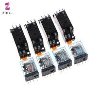 ราคา ZTO t AC220V 12VDC 24VDC 24VAC 5A 8PIN คอยล์พลังงาน MY2N J รีเลย์ HH52P พร้อมฐาน Soet (48011327752)