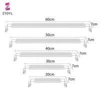 ราคา ZTO t Super Slim LED Aquarium Light พืชเติบโตแสง 28 38 48 ซม พืชน้ําโคมไฟคลิปกันน้ําสําหรับถังปลา (57711690200)