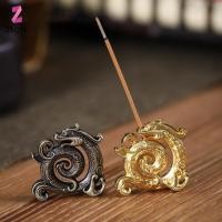 ราคา ZTO t ธูป Sti ผู้ถือเต่ามังกรธูป Burner โลหะผสมรูปปั้นหอยทากประติมากรรมเครื่องประดับขนาดเล็กทองเหลือง Bronze Lotus โต๊ะตกแต่ง (56460738101)