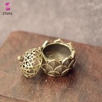 ราคา ZTO t กระถางธูปทองเหลือง Poet Lotus Jiuding ธูปกลวง กระถางธูปขนาดเล็ก (54411177778)