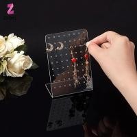 ราคา ZTO t 72 หลุมอะคริลิคผู้ถือต่างหู Organizer หู Studs เครื่องประดับจอแสดงผล Ra ตู้โชว์ต่างหูขาตั้งจอแสดงผล (54311740526)