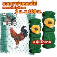 ราคา อวนล้อมไก่ ตาข่ายอเนกประสงค์ ตาข่ายล้อมสัตว์ กันนก กันสัตว์เลี้ยง ใช้ทำคอกไก่ รั้วสวน ตาข่ายปลูกผัก แข็งแรงทนทาน (44562511760)