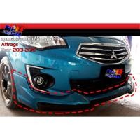 ราคา สเกิร์ตรอบคัน ทรงSport R V 2 Attrage 2013 2014 2015 2016 (22878444490)