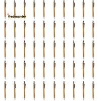ราคา 50 ชิ้น ล็อตไม้ไผ่ปากกาลูกลื่นStylus Contactปากกาและอุปกรณ์การเรียนปากกาและอุปกรณ์การเขียนของขวัญหมึก (42030309856)
