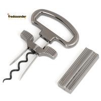 ราคา สองง่ามจุกดึงไวน์เปิด Extractor สําหรับเก่าเปราะบางวินเทจขวดอุปกรณ์เสริมสองง่าม Corkscrew Sommelier เครื่องมือ (49909383797)