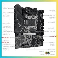 ราคา X99 V9S เมนบอร์ดรองรับ TPM2 0 LGA 2011 3 Xeon E5 CPU DDR4 RAM C612 พร้อม 3x NVME M 2 Slot SATA3 0 USB3 0rumstick th (57409068481)