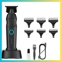 ราคา ของขวัญสําหรับผู้ชายปัตตาเลี่ยนตัดผมไฟฟ้าไร้สายสําหรับผู้ชาย ปัตตาเลี่ยนแบบชาร์จไฟได้สําหรับบุรุษตัดผมตัดผมไม้ตีกลอง ไทย (54259085413)