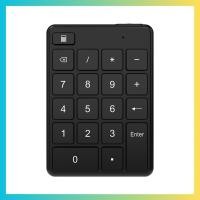 ราคา 19 คีย์ Universal บลูทูธไร้สายแป้นพิมพ์ตัวเลข Mini Numpad คีย์บอร์ดดิจิตอลสําหรับ PC Accounting Suppliesmumpstick th (48007638048)