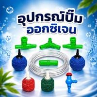 ราคา อุปกรณ์สำหรับปั๊มออกซิเจน สายยาง สองทาง สามทาง วาวล์ปรับแรงลม หัวทราย (49262325914)