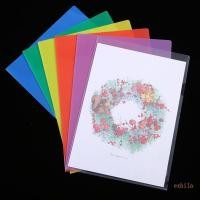 ราคา Exhila 6 สี A 4 โฟลเดอร์พลาสติกโฟลเดอร์รูปตัว L โฟลเดอร์การนําเสนอโฟลเดอร์แฟ้ม (50710409694)