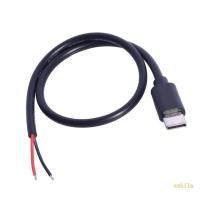 ราคา Exhila Type C ถึง 2Pin สายไฟเปลือย 30 ซม สําหรับไฟ LED และการชาร์จอุปกรณ์ (48360445190)