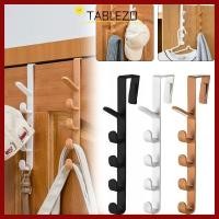 ราคา จัดส่งจากประเทศไทยTABLEZO ตะขอแขวนประตู ติดผนัง 5 ตะขอเสื้อ ตะขอประตูไร้ร่องรอยสําหรับเสื้อผ้ากระเป๋าหมวกกระเป๋า (56012134891)