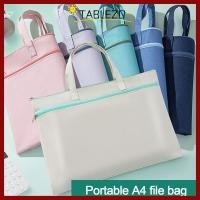 ราคา กระเป๋าเอกสาร TABLEZO กระเป๋าแฟ้มผ้าซิป ที่เก็บบิลสัญญาข้อมูล A4 ความจุขนาดใหญ่ A4 โฟลเดอร์ซองจดหมาย สํานักงานโรงเรียน (55660953627)