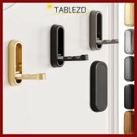 ราคา จัดส่งจากประเทศไทยTABLEZO ตะขอติดผนังแบบพับได้ ตะขอแขวนเสื้อที่ทนทานแบบพับได้ สังกะสีอัลลอยด์ Heavy Duty Wall Mount ไม้แขวนเสื้อตะขอห้องครัว (52860954198)