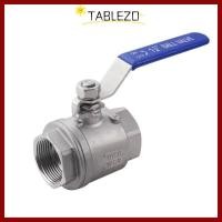 ราคา in stockTABLEZO Full Port Ball Valve 2Pทนต่ออุณหภูมิสูงบอลวาล์วสแตนเลส 1 2 3 4 1 1 4 3 8 SS304 วาล์วหญิง (51160965690)