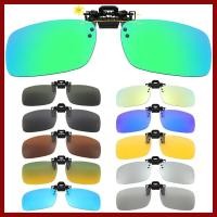 ราคา จัดส่งจากประเทศไทยTABLEZO แว่นกันแดดแบบหนีบ Outdoor Flip Up Anti Glare แว่นตาขับรถ (50762151492)