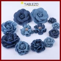 ราคา CODTABLEZO Denim Flower Scrapbooking DIY ดอกไม้ประดิษฐ์ เสื้อผ้าลูกไม้ Trim Headwear เสื้อผ้าดอกไม้ (48510985100)