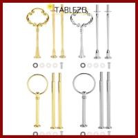 ราคา จัดส่งจากประเทศไทยขาตั้งเค้ก TABLEZO ขาตั้งจานเค้กโลหะผสมสังกะสี 2 ชั้น ฮาร์ดแวร์ 3 ชั้นที่วางคัพเค้กเค้กงานแต่งงาน (48260990193)
