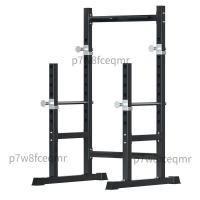 ราคา ใหม่ Heavy Duty Squat Rack D 50 Power Station Smith Machine Bench Press Barbell Half Cage (48510816964)