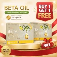 ราคา Beta Oil ซื้อ 1 แถม 1 น้ำมันรำข้าว น้ำมันมะกอก สารสกัดข้าวสีดำ ดูแลไขมันในเลือด บำรุงหัวใจและหลอดเลือด 10 แคปซูล (45712496853)