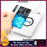 ราคา NFC RFID Reader Writer ACR122U ISO 14443A B ฟรีซอฟต์แวร์สีขาว (41612891363)