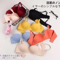 ราคา 137 มี10สี บราไร้ขอบ ไร้โครง บราเกาะอก ฟองน้ำ หนา 1ซม เสื้อใน (53361148553)