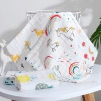 ราคา ผ้าเช็ดหน้าเด็ก 25x25 เซนติเมตร อเนกประสงค์ คละลาย ผ้าสาลู ผ้าเช็ดมFJ01 (56511151502)