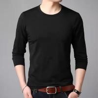 ราคา เสื้อยืดแขนยาวผู้ชายเสื้อยืดคอกลมผู้ชายเสื้อกันหนาวพร้อมส่ง (55461151731)