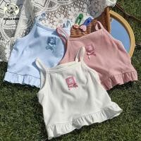ราคา เสื้อสายเดี่ยวแฟชั่นสำหรับเด็กผู้หญิง สีพาสเทล ผ้านิ่ม ใส่สบาย Size 80 130cm KOALABABY (40505244323)