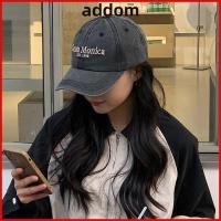 ราคา หมวกเบสบอล ADDOM Face Smaller Letter ปักหมวกฮิปฮอป Vintage Sun Protection Peaked หมวกวัยรุ่น (57561476928)