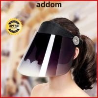 ราคา ADDOM หมวกฤดูร้อน Full Face Cover Visor Sun Visors หมวกปรับได้ Scratch Resistance หมวกด้านบนที่ว่างเปล่ากลางแจ้ง (57011293358)