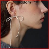 ราคา ADDOM 1 คู่ต่างหูยาว ต่างหูมุกจําลองกุทัณฑ์มุกใหญ่ ต่างหูพู่กลวงออกหรูหรา (55611778539)