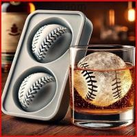 ราคา ADDOM ICE CUBE Maker ซิลิโคน Easy Release ICE CUBE แม่พิมพ์ ความคิดสร้างสรรค์ Double Ball เบสบอลรูป ICE Ball ถาดสําหรับ Home Bar Kitchen (54811296060)