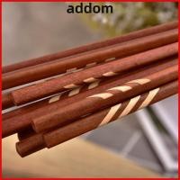 ราคา ADDOM 5 คู่ตะเกียบตาราง Anti Slip Diagonal Stripe Retro ตะเกียบ แม่พิมพ์ทนทานประณีตตะเกียบไม้ชุดตารางเสิร์ฟ (53011510114)